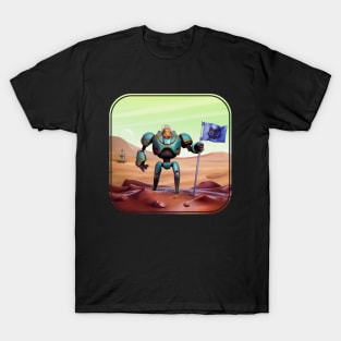 cat on mars T-Shirt